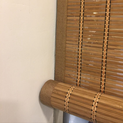Datenschutz Innenraum Bambus Roller Blind mit Aufzug, Anti-UV Wasserdichte Bambus Vorhänge