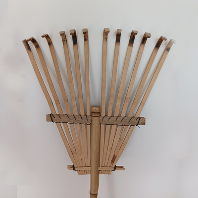 9 Bambusrührstange der Zinken-120cm handgemachte freundliche Garten-Rührstangen-Egge Eco