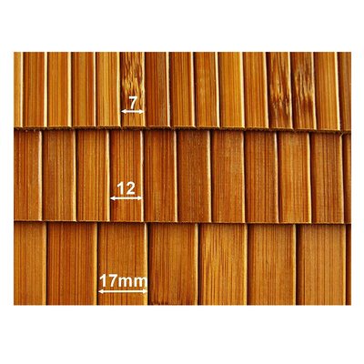 Wallcovering-natürliche Bambuslatten-Bambustäfelung für Hauptrestaurant