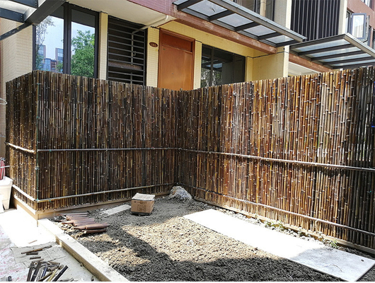 Natürlicher Bambusrohstoff-Garten, der Platten mit 180cm 240cm Länge einzäunt