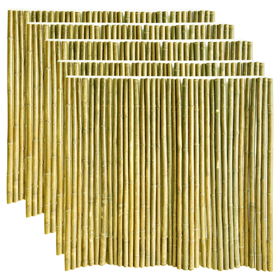 180cm dekorativer Bambuszaun-Natural Bamboo Fence-Garten-gerollte Bambussiebung