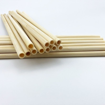 Freundliche natürliche Bambusstrohe Eco für Partei-Kaffee-Tee-Getränk 10cm 12cm