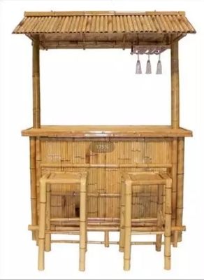Innen- tropische Cabana-Partei-im Freien Bambus-Tiki Bars With Counter Bamboo-Stuhl