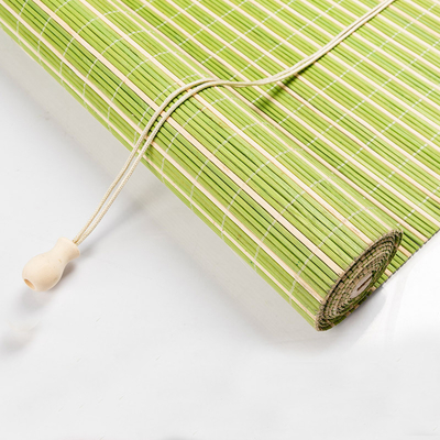 Datenschutz Innenraum Bambus Roller Blind mit Aufzug, Anti-UV Wasserdichte Bambus Vorhänge