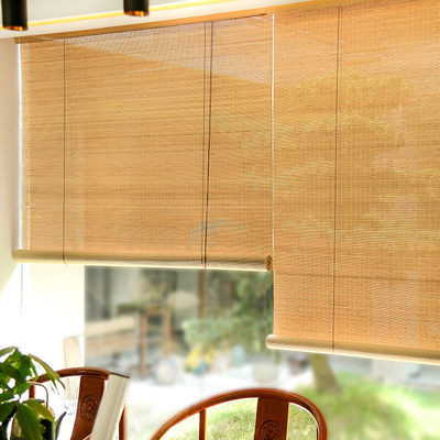 2m Tageslicht-Jalousie-bunte Bambusrollen-Faltstores