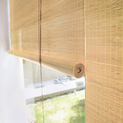 2m Tageslicht-Jalousie-bunte Bambusrollen-Faltstores