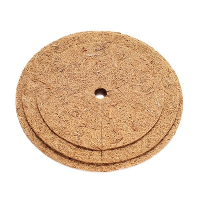 Coconut Fiber Mulch Ring Baumschutzmatte für Scheibenpflanzendeckel Unkrautbekämpfung Matten