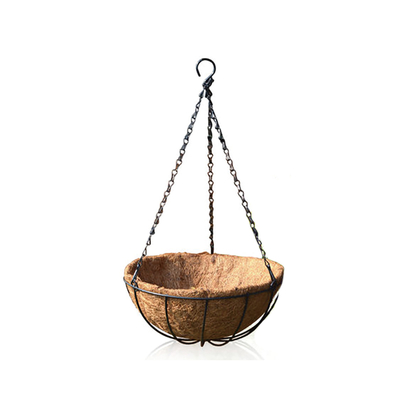 Coconut Coir Hängende Pflanzereien Außen Metalldraht Körbe Mit Coco Liner Hängende Töpfe Für Pflanzen Innen