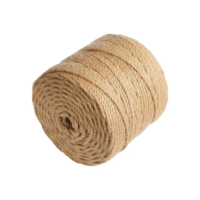 Großhandel Verpackungsseil Natürliche verdrehte Jute Band Jute Seil