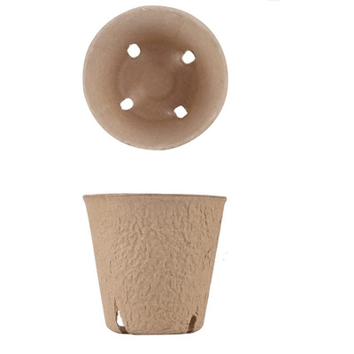 Gartensamen Kinderzimmer Papierbecher Runde Pflanze Sprießen Kraut Starter Pulp Topf Saatgut Trays